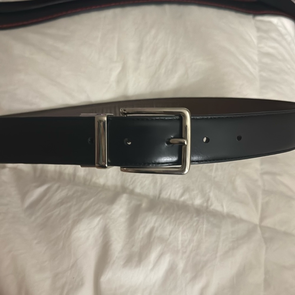 Men’s Cole Haan black leather belt
